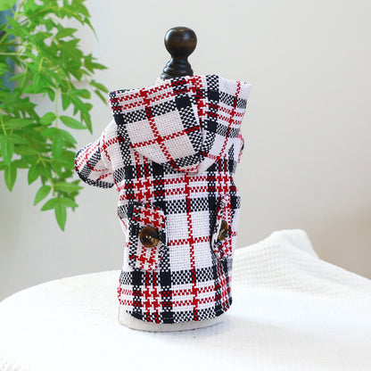 Plaid Raincoat