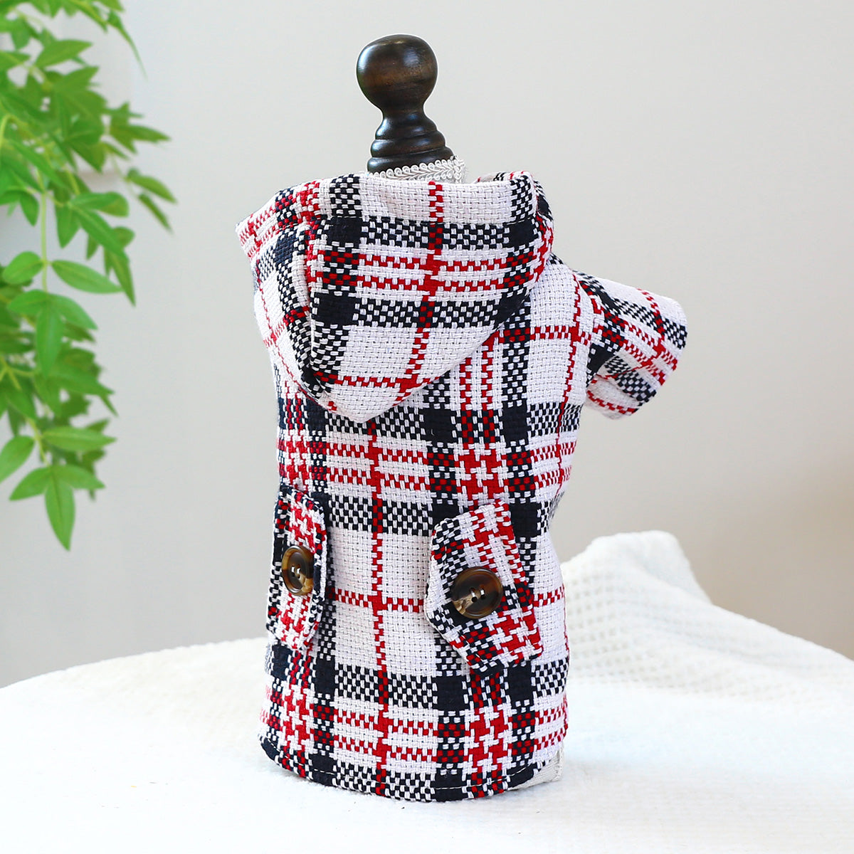 Plaid Raincoat