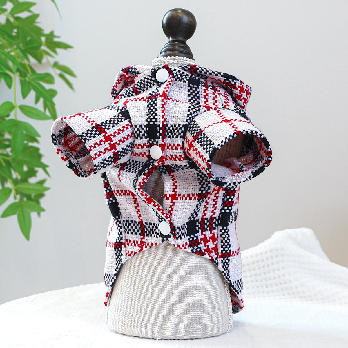 Plaid Raincoat