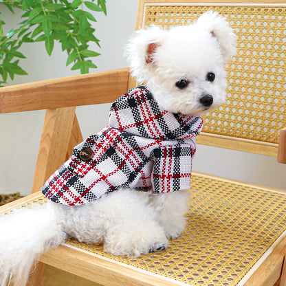 Plaid Raincoat