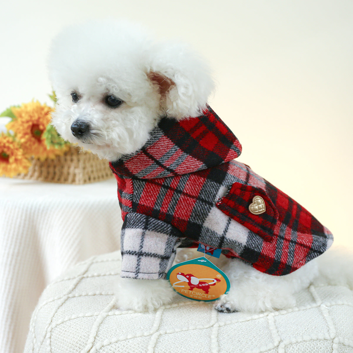 Plaid Raincoat