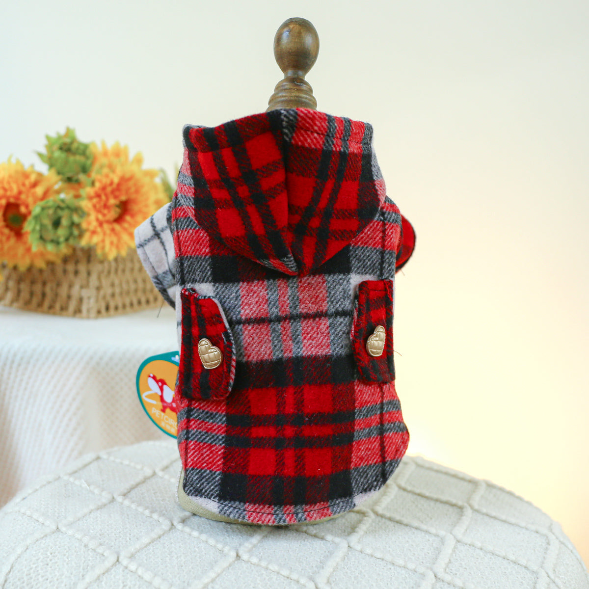 Plaid Raincoat