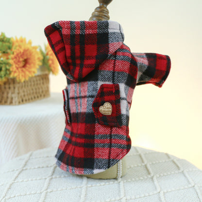 Plaid Raincoat